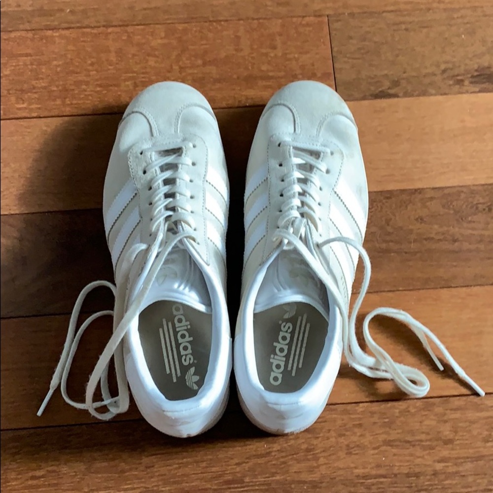 Adidas Gazelle White/Cream Sneakers